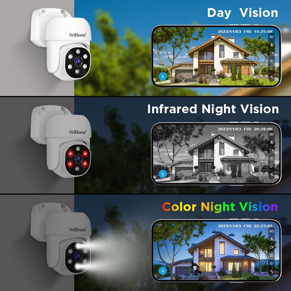 2024 Home Security Cctv Camera System Outdoor IP Camera Kit 4CH 1080P Mobile Phone 4K Recorder Surveillance Dvr Camera System