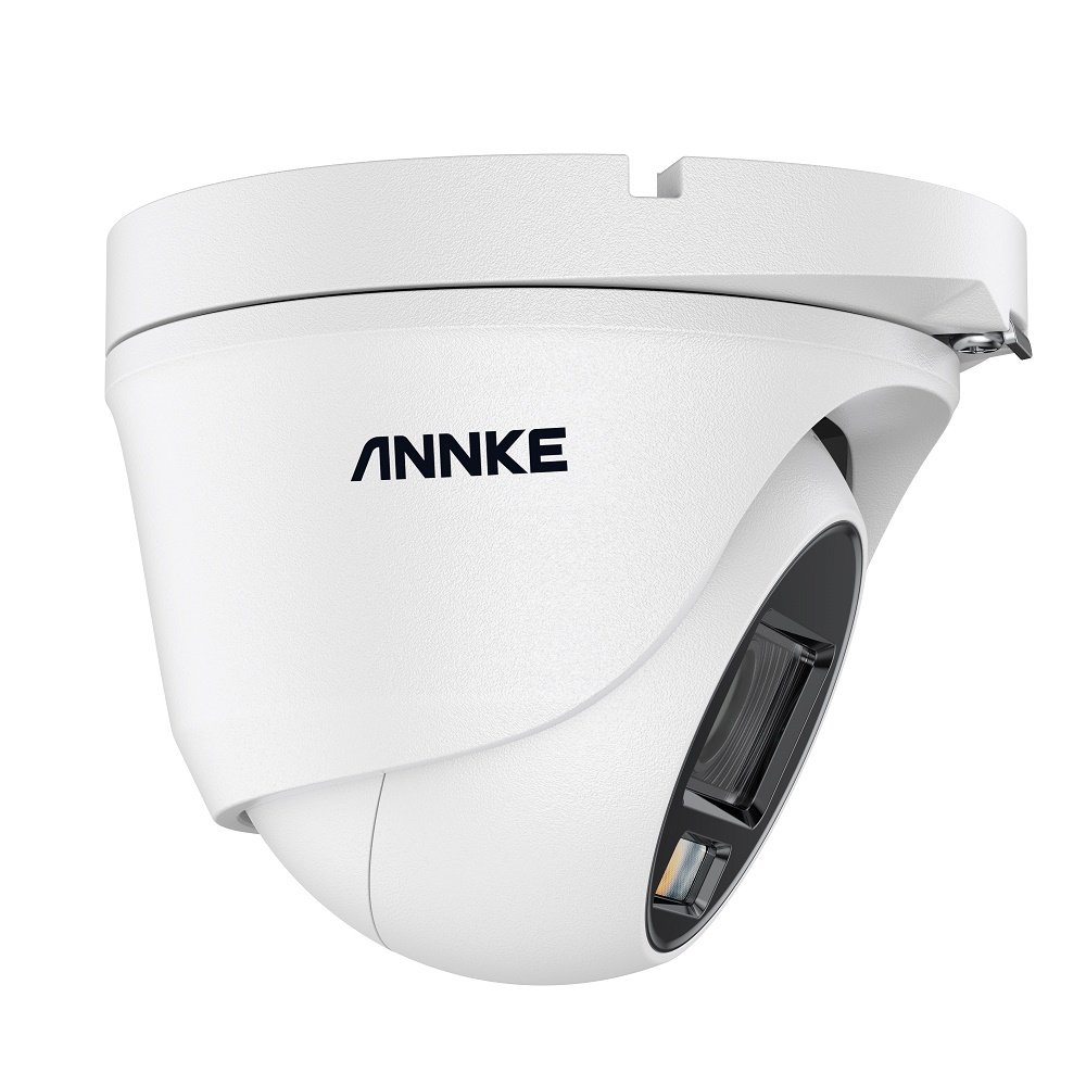 ANNKE 2MP Outdoor TVI Surveillance Camera with Full Color Night Vision 1080P HD Analog Security Video Camera for Home