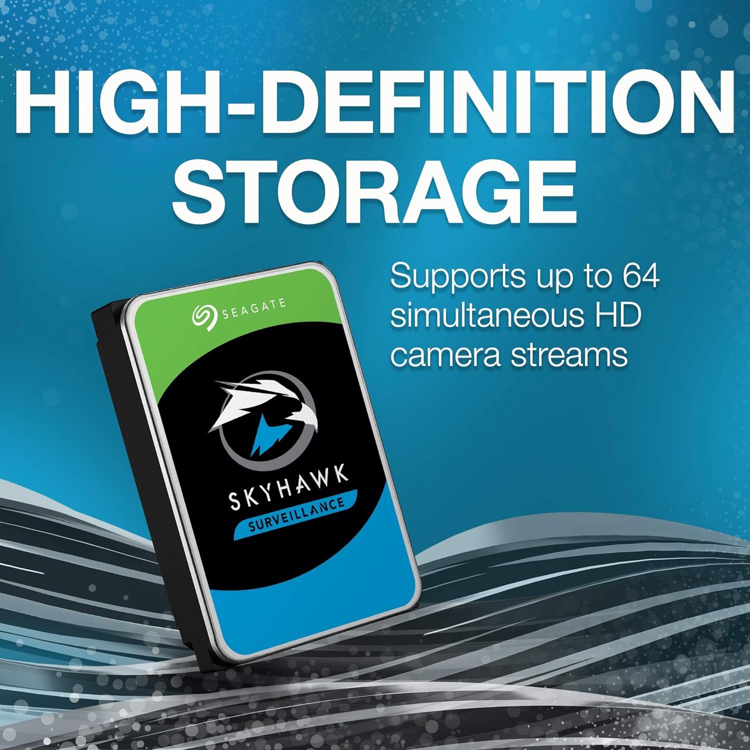 2024 New FOR Seagate 8T hard disk ST8000VX0022 8TB SKYhawk monitoring desktop computer mechanical serial port 8t