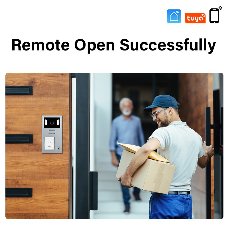 OEM ODM Tuya multi family outdoor & indoor CAT5 ip sip citofono doorbell 7inch wired video doorphone monitors door bell System
