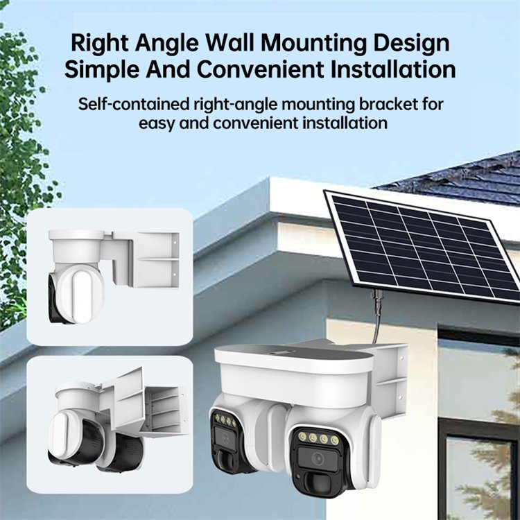 Rscamtom 4G Enabled Surveillance System for Comprehensive Security Solutions Color Night Vision 4G Card Security Camera