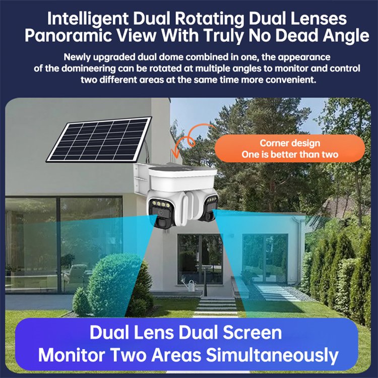 Rscamtom 4G Enabled Surveillance System for Comprehensive Security Solutions Color Night Vision 4G Card Security Camera