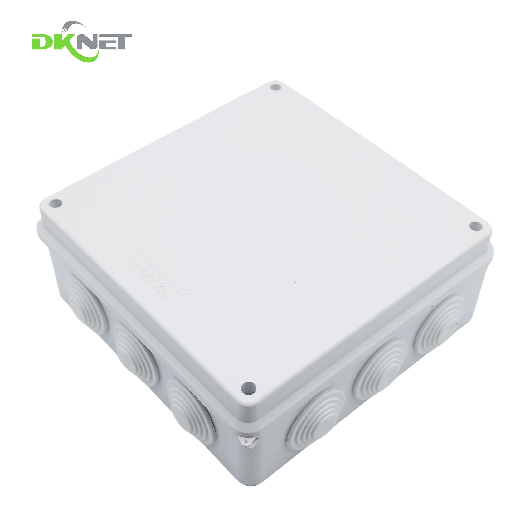 High Quality Plastic Waterproof CCTV Junction Box 200*200*80mm IP65 Outdoor Electrical Enclosure