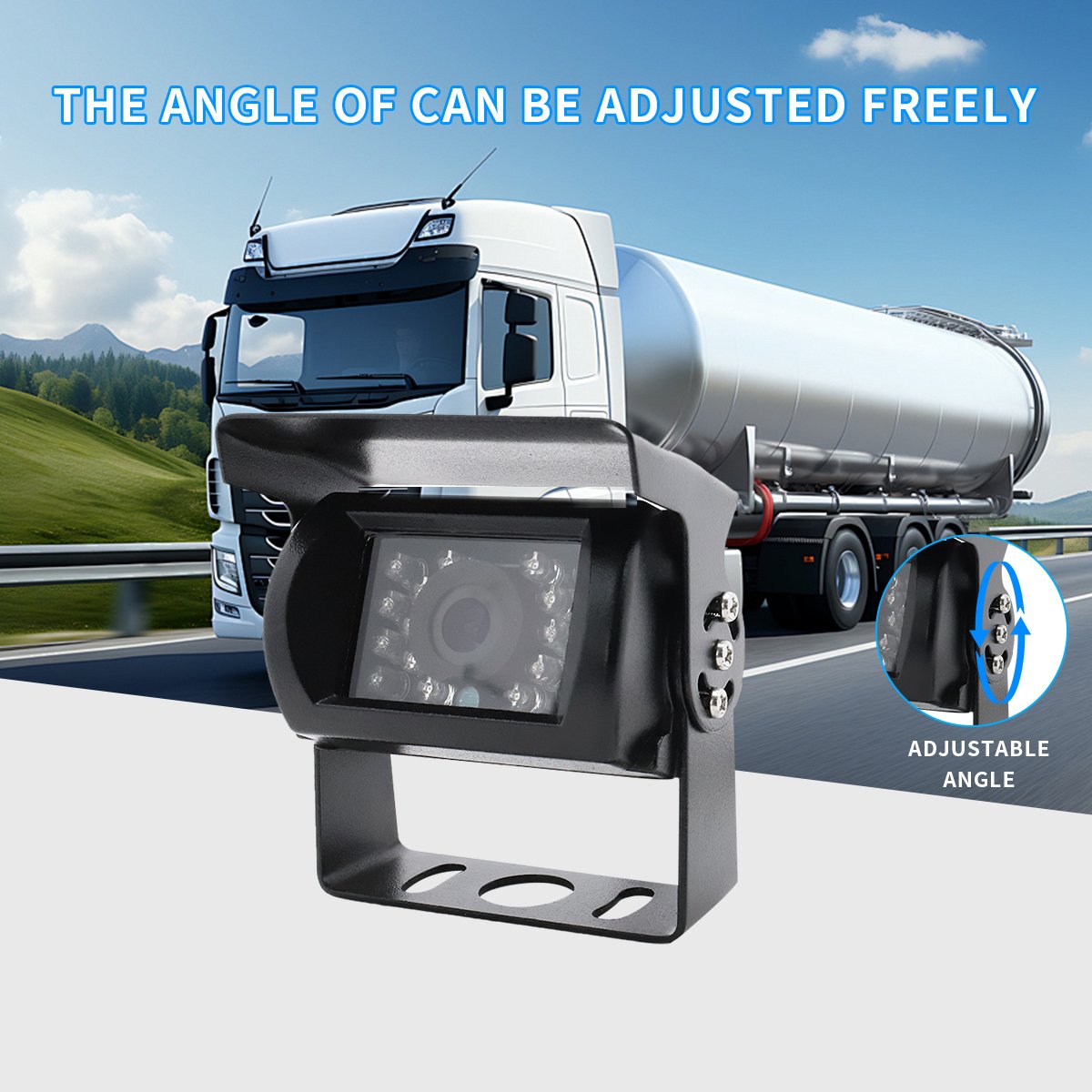 4G Sim Card Vehicles Wireless Camera Security Systems 2.4G Transmit Digital Monitor Surveillance Vehicle Camera For Trucks bus
