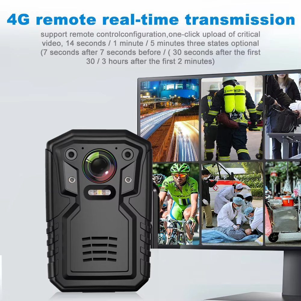 High Quality 4G GPS WIFI 128GB Body Worn Camera Waterproof Security Surveillance Video Cameras Digital Voice Recorder Mini CCTV