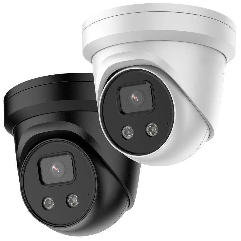 Hik 4MP AcuSense IP Turret Fixed CCTV Camera Powered by DarkFighter with Human/Vehicle Detection Network DS-2CD2346G2-I(U)
