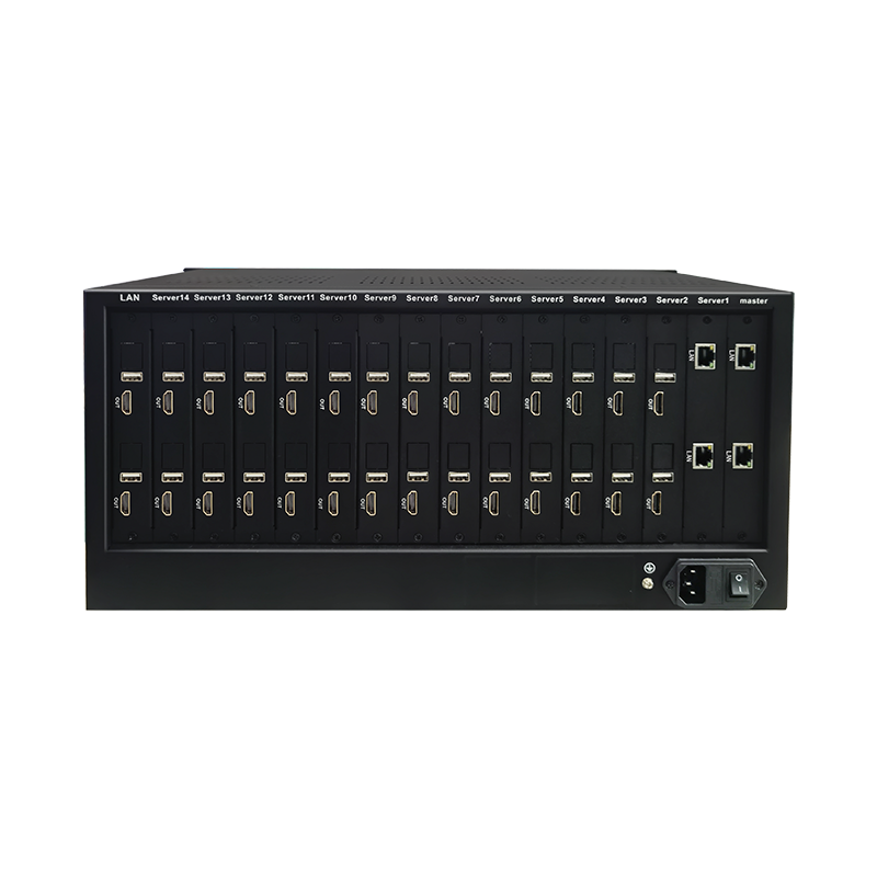 H.265 4k network security cameras network video surveillance system Network Video Decoder For 28 Screen Monitor TV Wall