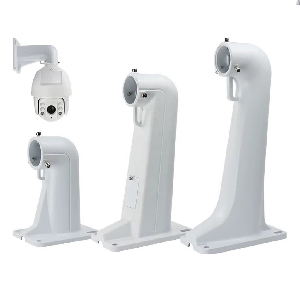 Outdoor Metal Extended surveillance cctv wall bracket and cctv fixed bracket and 1 .5m gunbolt with ball machine big bracket