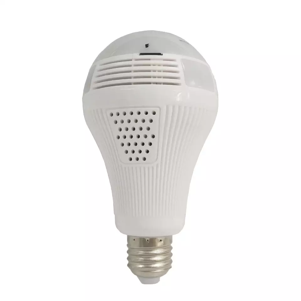 360 Panaromic VR 2MP small light Bulb wifi camera surveillance Wireless Lamp 1080P security camera
