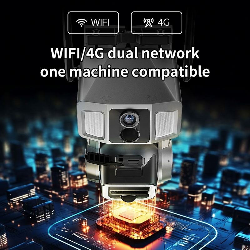 Weatherproof Solar Powered Camera with 5-40M Infrared Range and Manual Tilt Adjustment
