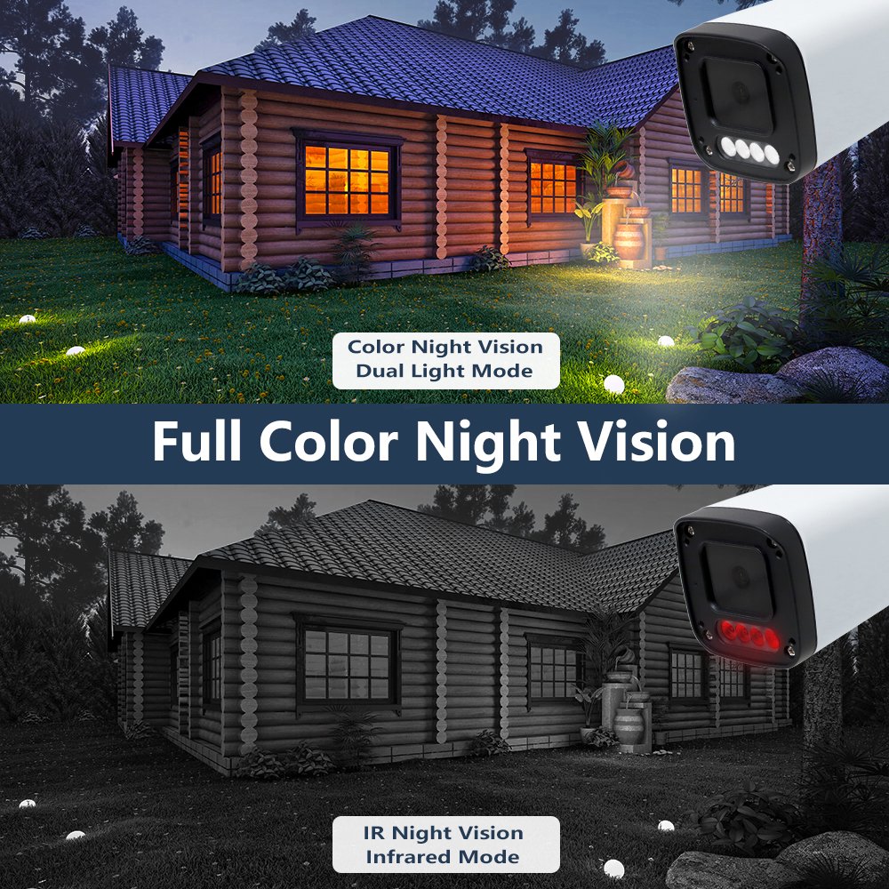 External Surveillance Cameras 3.6mm 4MP IP CCTV Camera SKD IP67 Waterproof POE Face Recognition Sentry Security Camera