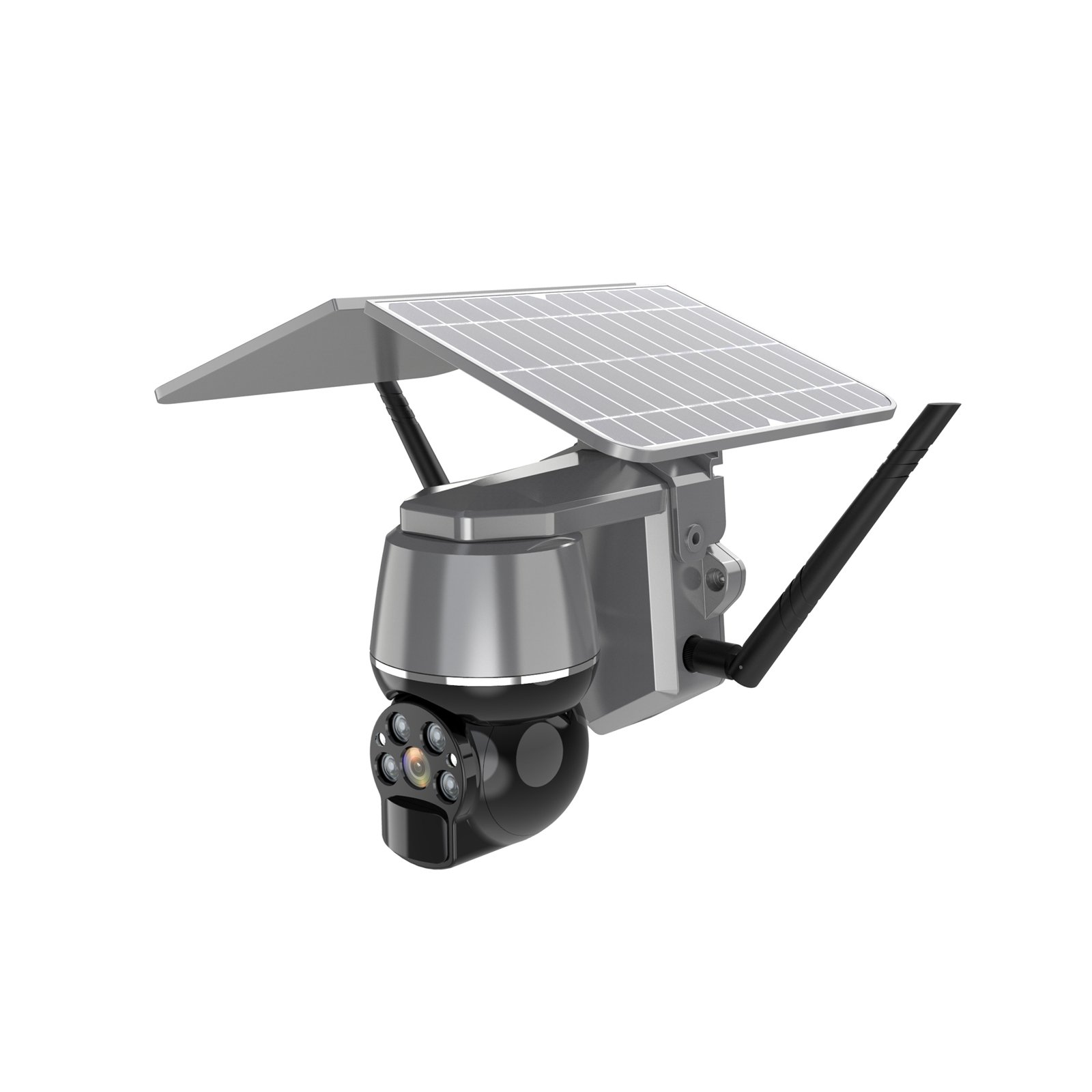 Solar Panel 2Mp Wifi Solar Cctv Ptz Camera Outdoor I-Cam+ 1080P Wireless Solar Security Wifi Battery Power Network Camera