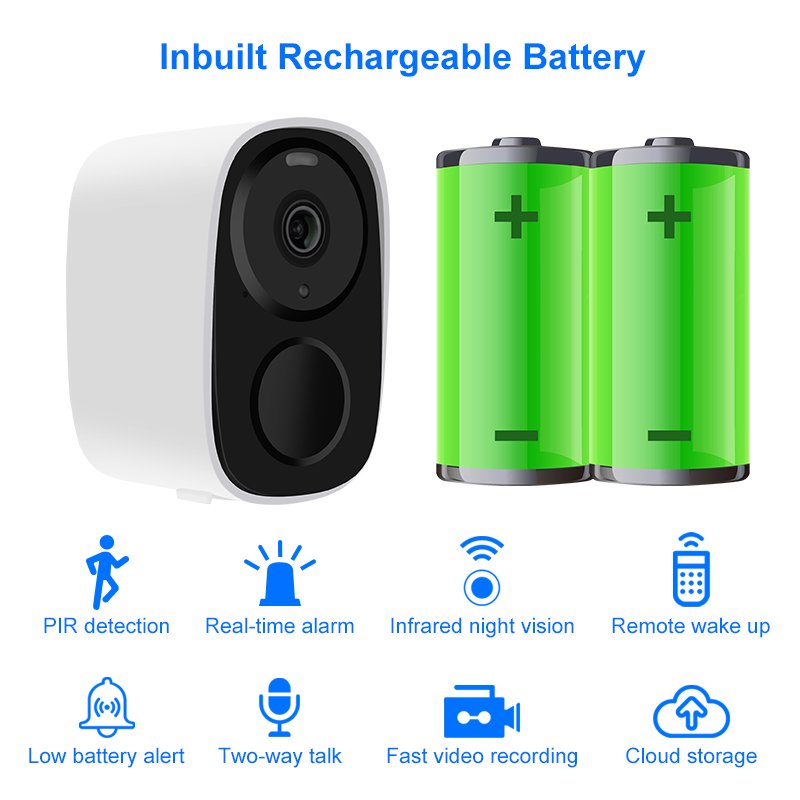 VSTARCAM CB54 Security Camera System Surveillance Cameras Low Power Consumption System solar camera outdoor