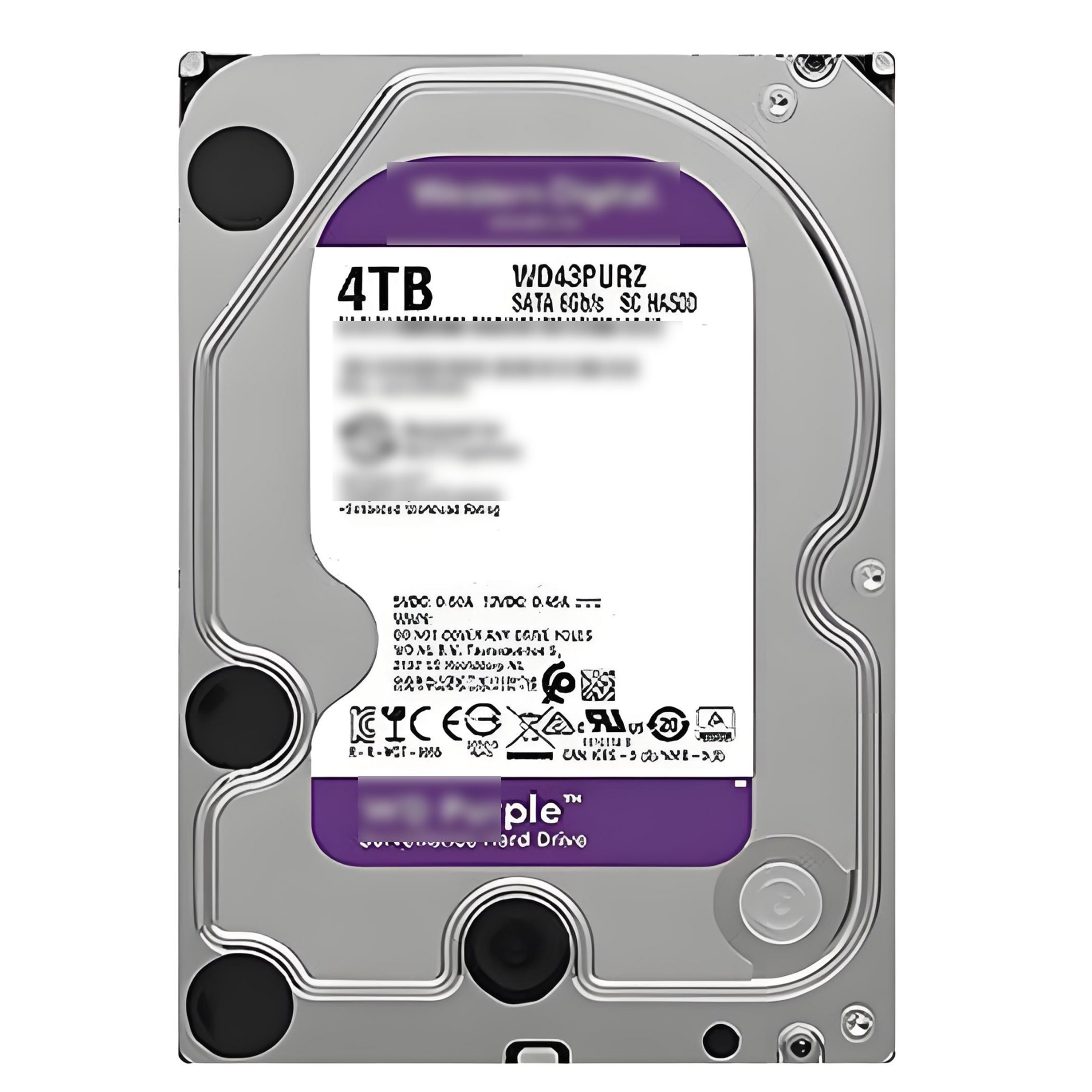 4TB Original HDD hard disk drive Surveillance purple HDD special for security CCTV DVR NVR