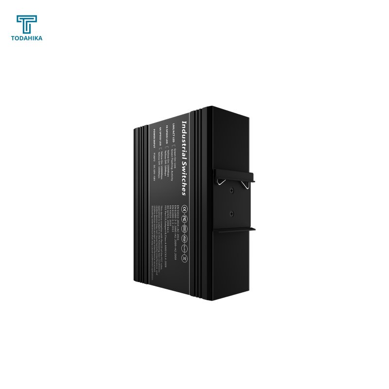 Fan-less Design 4 x Gigabit SFP and 8 x Gigabit PoE Port Layer2 Managed Industrial POE++ Switch