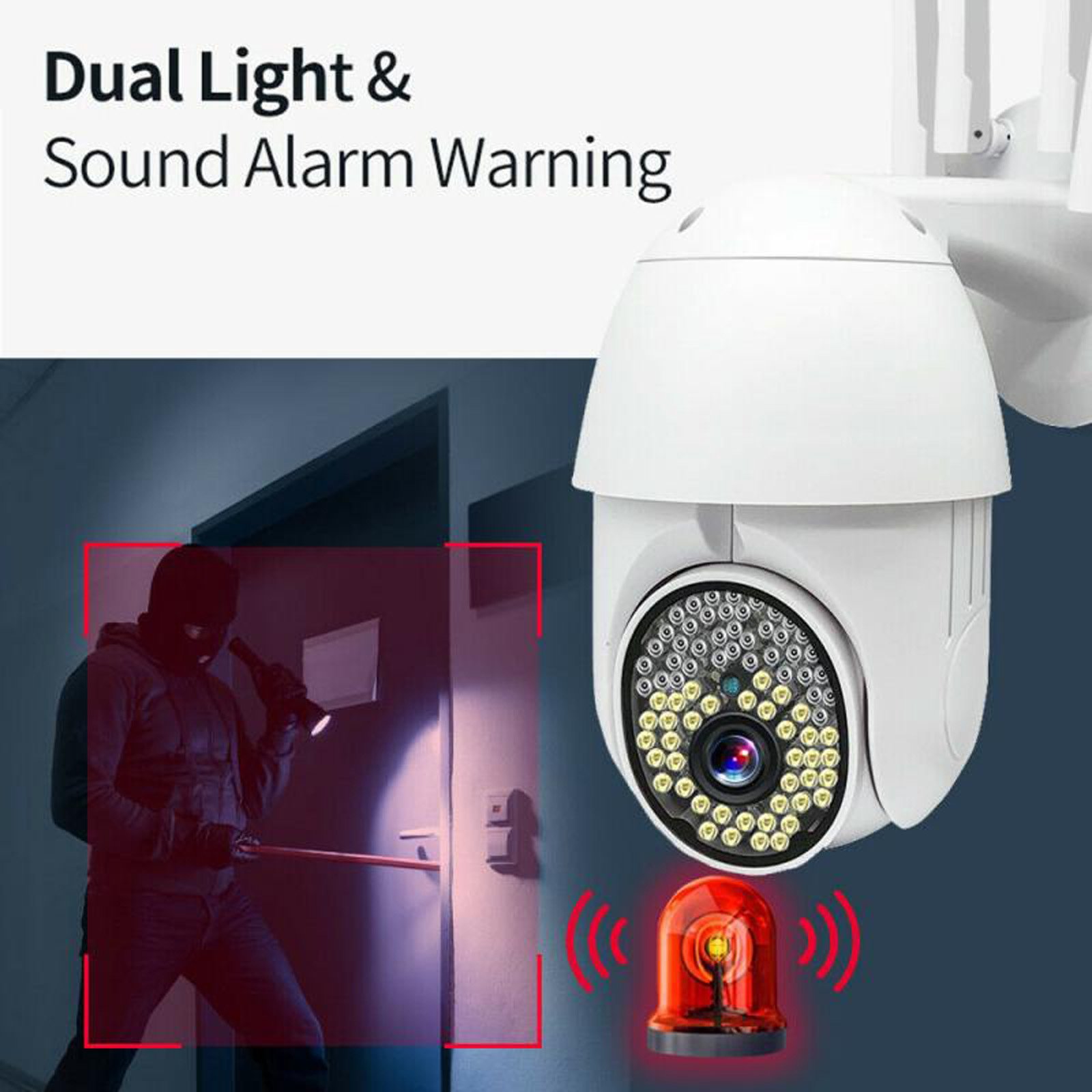 V380 Pro Security Cctv Camera System Auto Tracking Motion Detection WiFi Security Camera