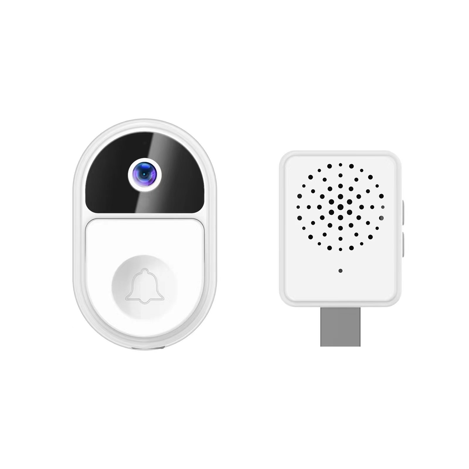 Hot Selling WiFi Electronic Smartphone Ring Smart Video Baby Monitoring Home Security Camera System Wireless Door Bell Camera