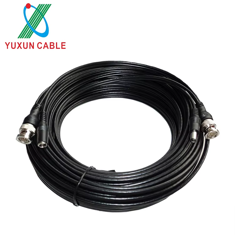 Mini RG59 BNC + DC Connector Cable For CCTV Video Security Camera Cable