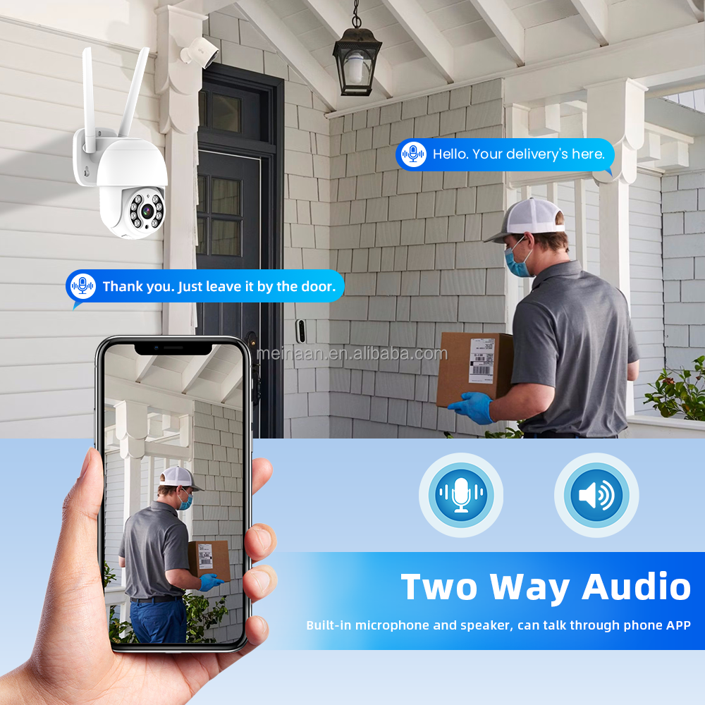 OEM 3MP iCSee Xmeye Home WiFi 4CH NVR Monitor CCTV PTZ Camera Kit Wireless WiFi Surveillance Outdoor Security CCTV Camera System
