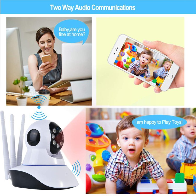 720p Home Security Wireless Surveillance IP System 360 degree wifi camera yoosee