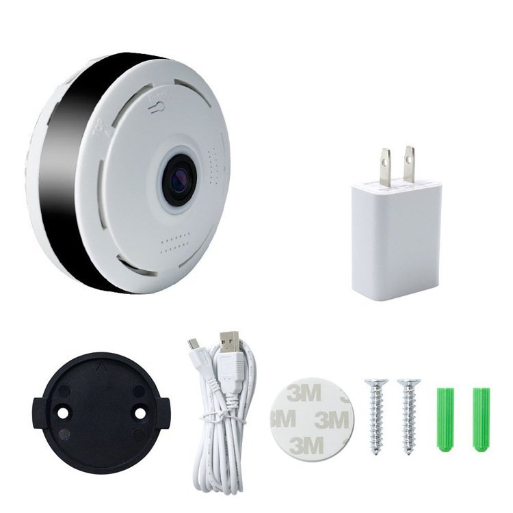 R3 Wifi Panorama Camera 3MP 1080P Security Camera 360 Degree Panoramic Fisheye IP Camera Night Vision Cctv Surveillance