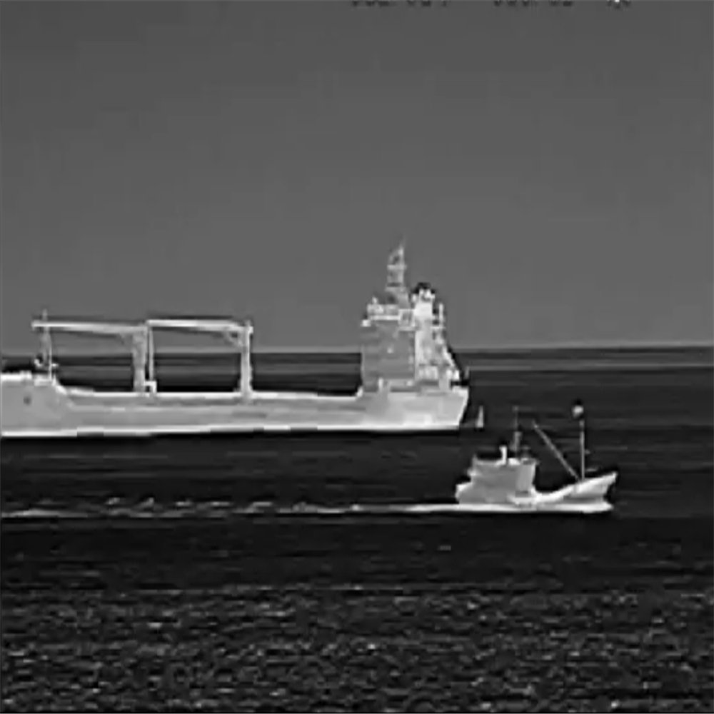 Border Defense Long Range Dual Sensor PTZ Thermal Camera with Optical Camera Surveillance System