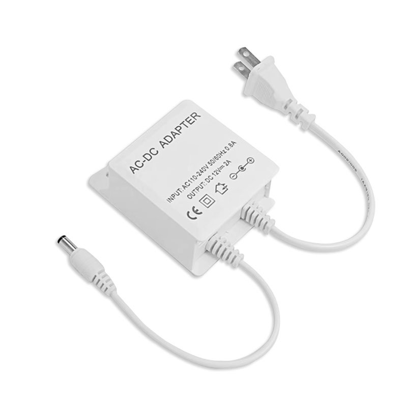 Factory Sale Long-Lasting Rainproof Power Supply Weatherproof Surveillance Power Adaptor 12v 2a Extended Use