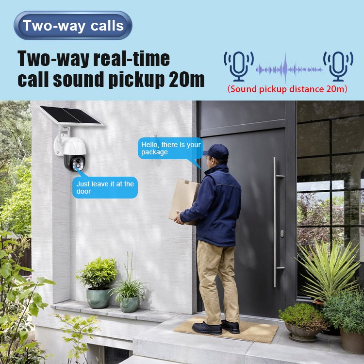 5mp Low Power Solar Cctv Camera 4g Sim Card Wireless Pir Detection Automatic Tracking 4g Lte Ptz Solar Camera Outdoor Security