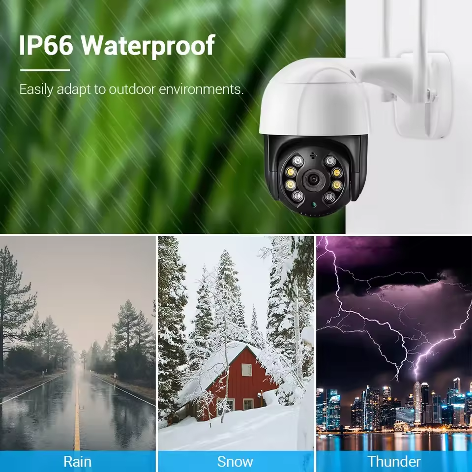 WiFi HD 1080P/720P Security Camera Outdoor Indoor 2.5 inch WiFi IP 702P/1080P 8 LEDs Security CCTV Camera Color Night Ver CC152