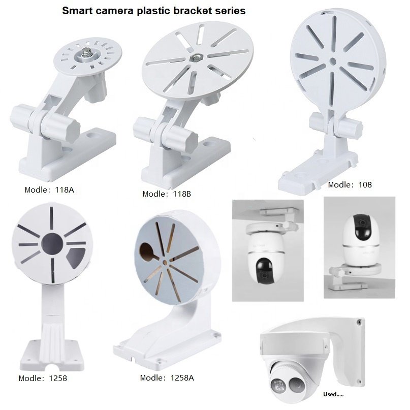 1Fluorite plastic hemispherical EZVIZ cctv camera bracket and monitoring bracket and dome cctv ptz camera pole mount bracket