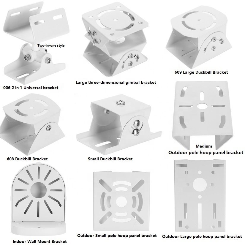 1Fluorite plastic hemispherical EZVIZ cctv camera bracket and monitoring bracket and dome cctv ptz camera pole mount bracket