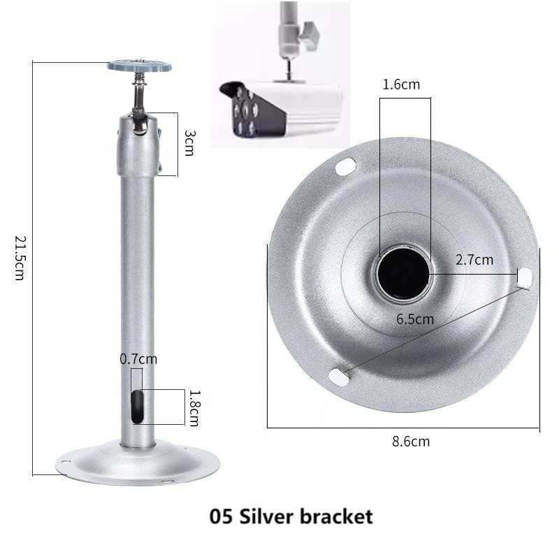 For Security Camera Installation I Type Metal Cctv bracket and CCTV adjustable Bracket and cctv ceiling fixed bracket