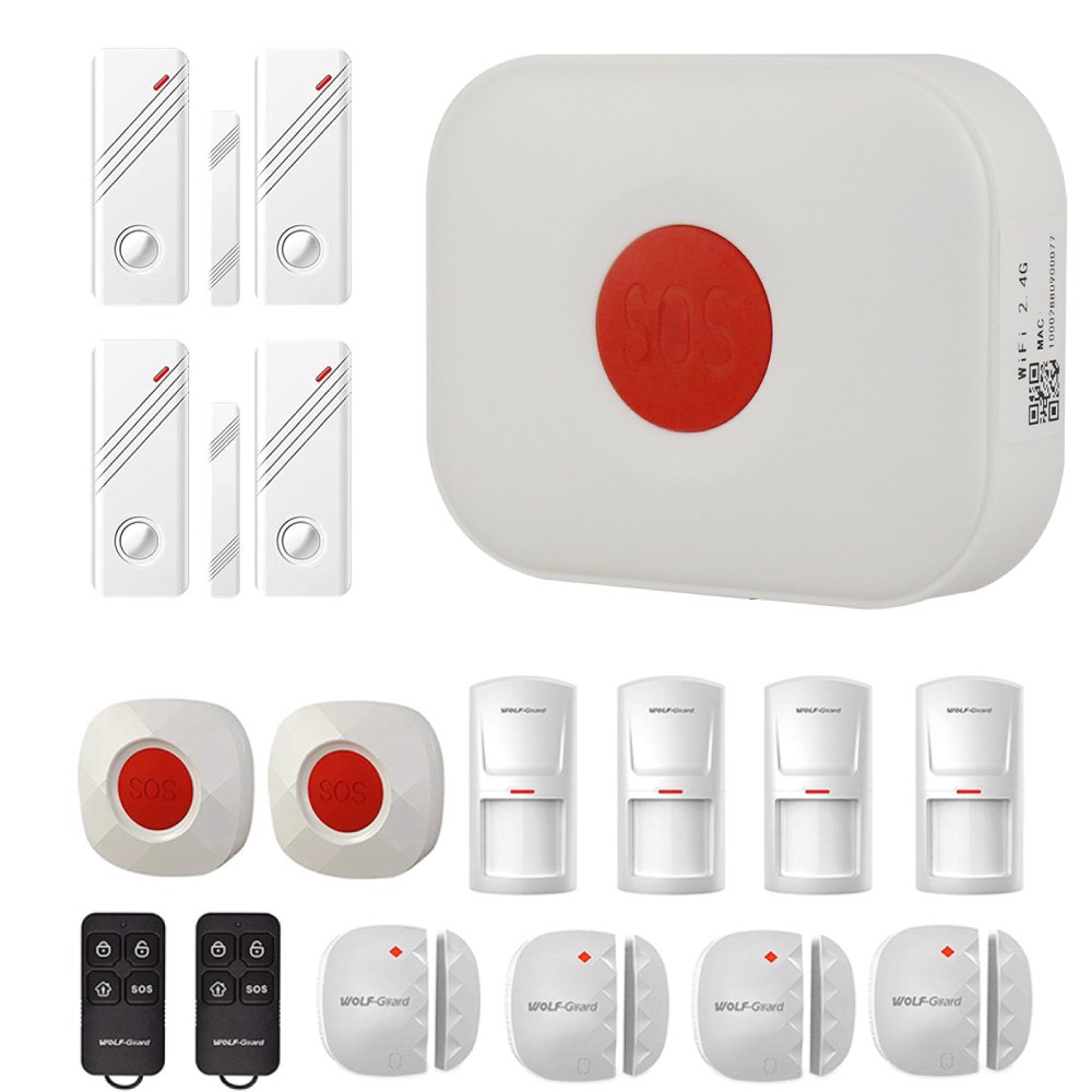 Smart 4G GSM SMS SOS Emergency Panic Button with intercom