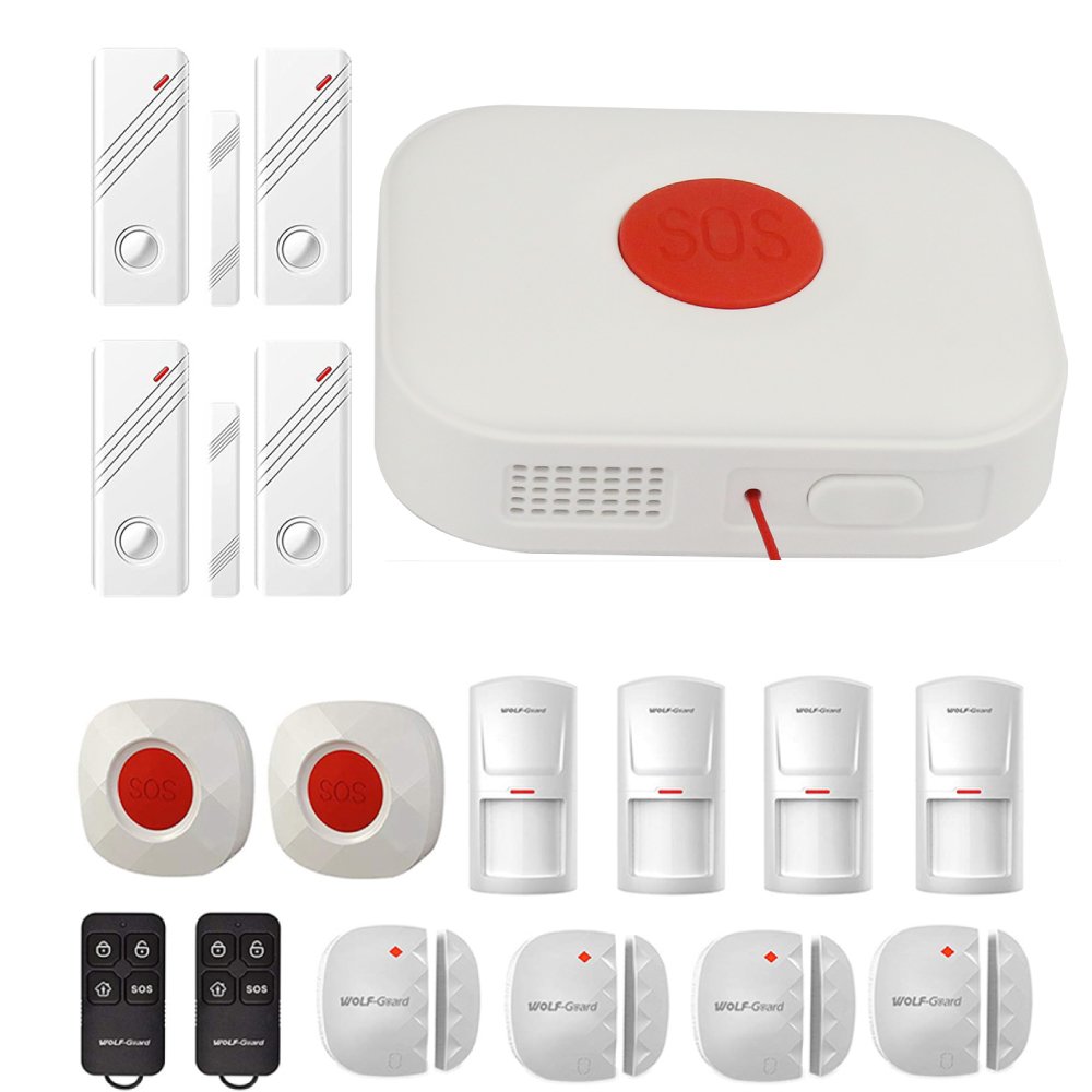 Smart 4G GSM SMS SOS Emergency Panic Button with intercom