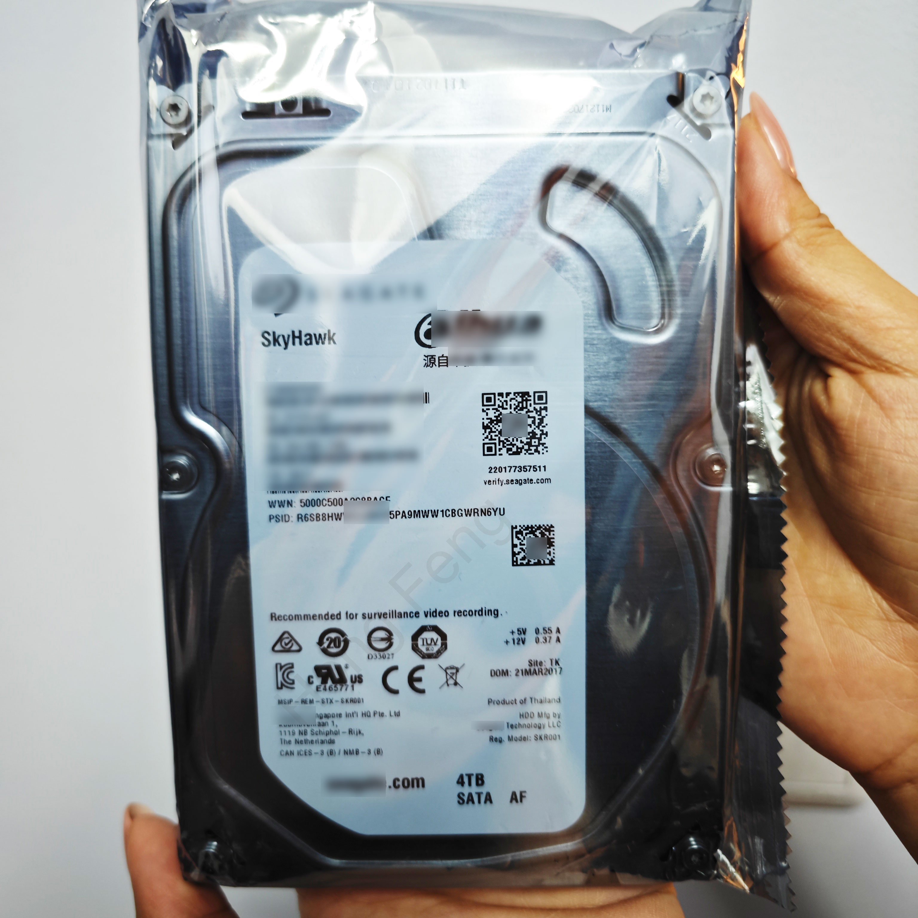 4TB wholesale cctv system hdd security camera nvr hdd sata hard disk 3.5inch Sata Surveillance HDD for surveillance
