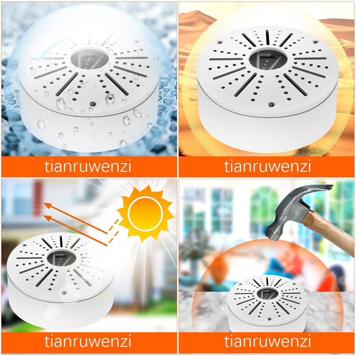 Security system equipment camera Junction Box CCTV Camera Wallbracket Accessories Mounting Juntion Box Deep Base