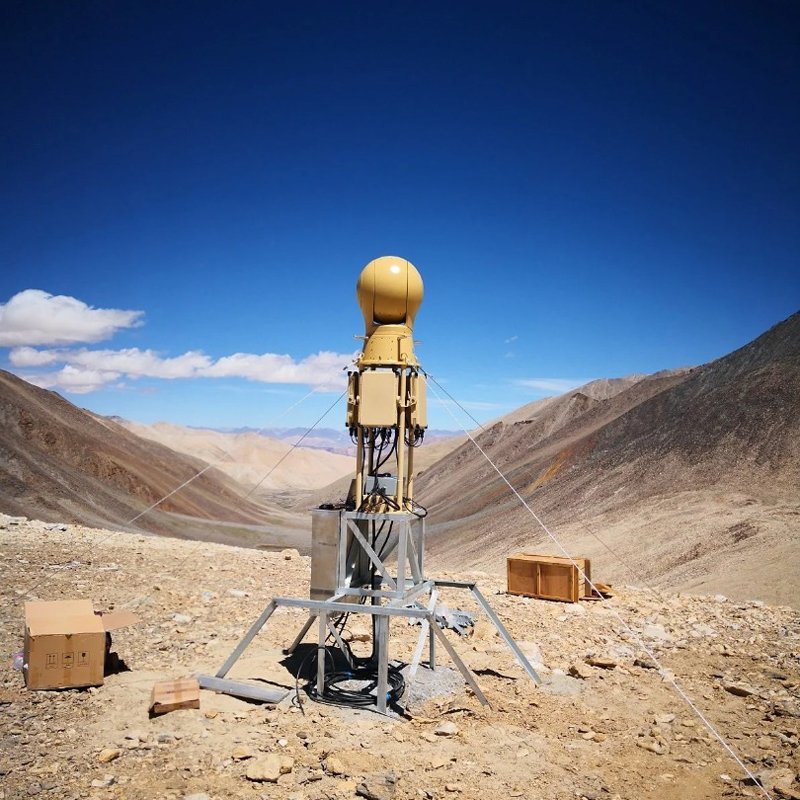 15km human detection border security surveillance system long range thermal camera