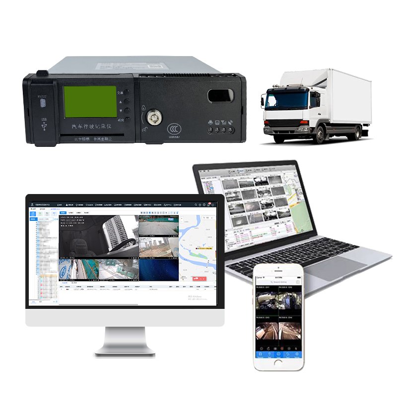 4G GPS Network Video Recorder Alarm System with ADAS DMS Industry Security Vehicle Video Recording System