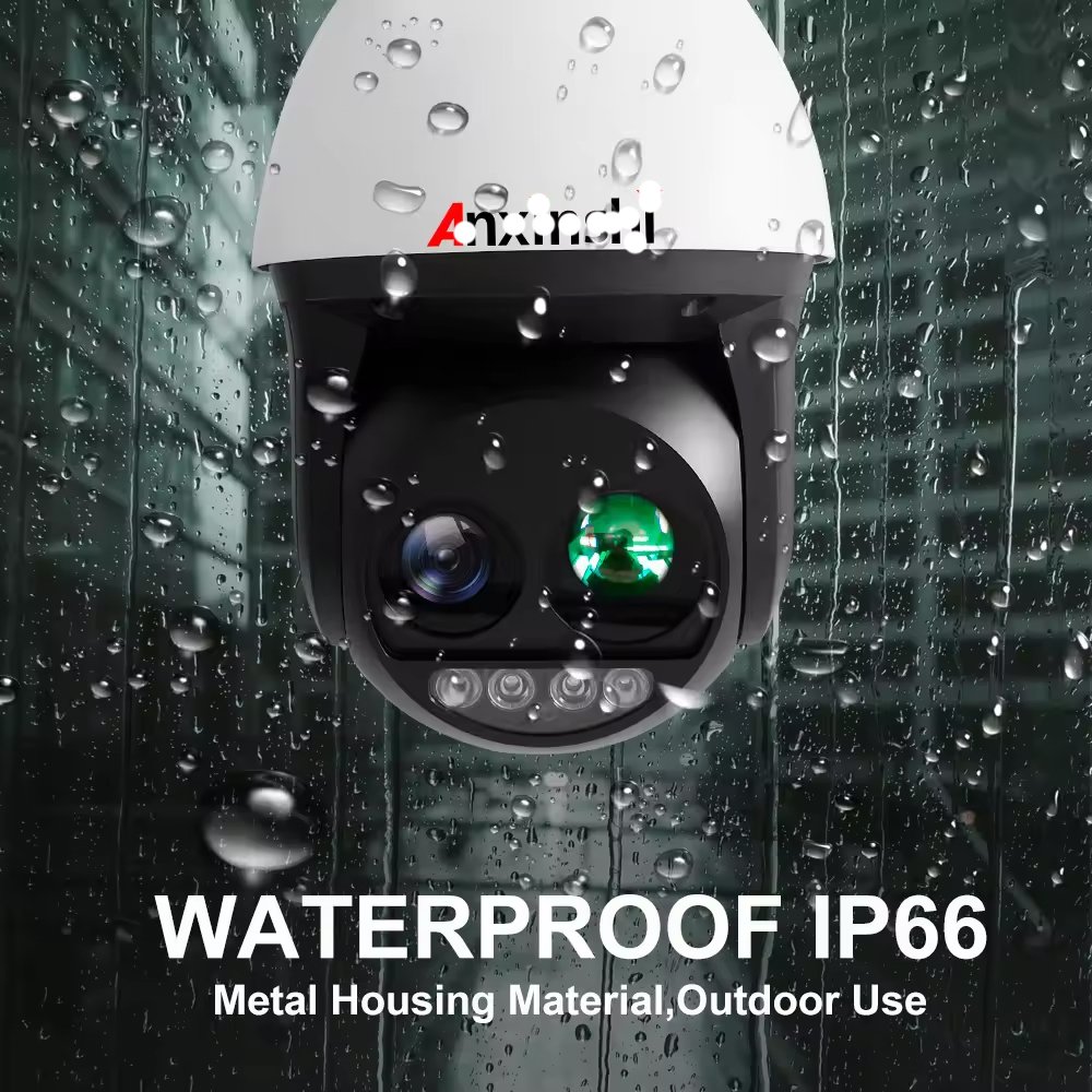 Security monitoring high-definition network camera, 5-megapixel 36x zoom camera metal camera