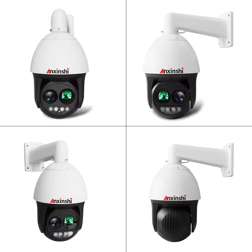 Security monitoring high-definition network camera, 5-megapixel 36x zoom camera metal camera