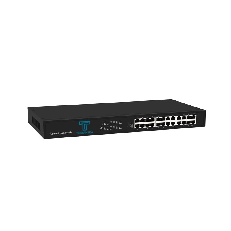 Todahika CE EAC Factory Wholesale 24 x 10 100 1000Base-T Port Fast Ethernet Switch