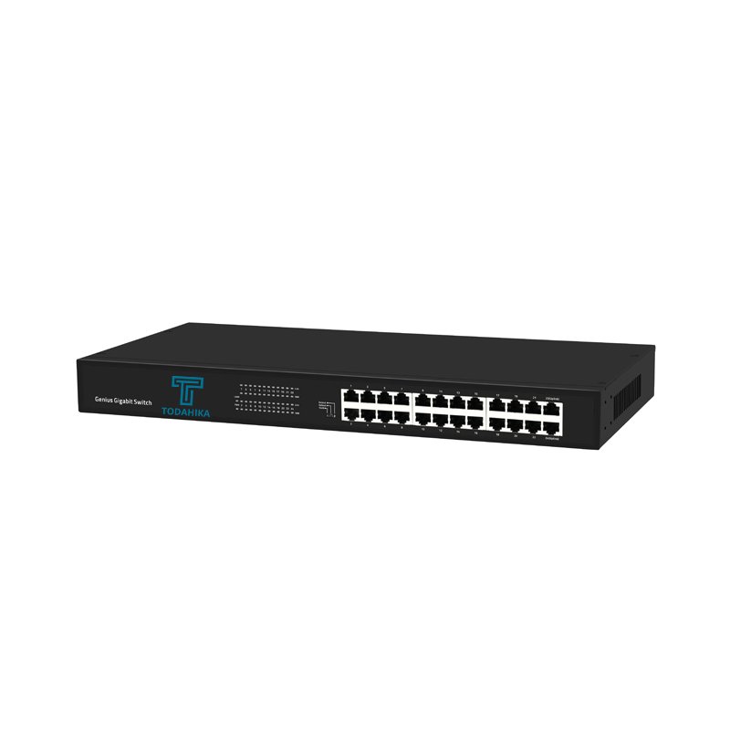 Todahika CE EAC Factory Wholesale 24 x 10 100 1000Base-T Port Fast Ethernet Switch