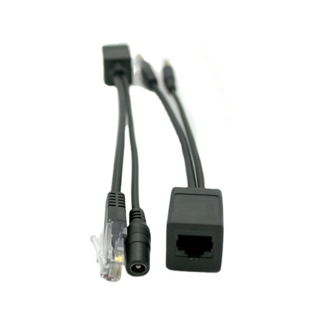 CCTV and IP Carmers Routers Switch Box Passive 12V 24V 48V Ethernet PoE splitter 10/100Mbps