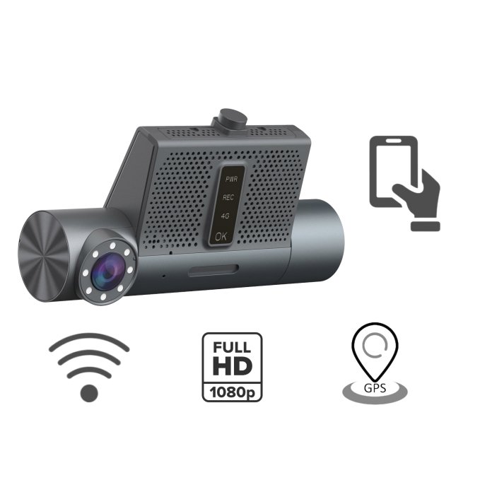 Richmor Vehicle Dashcam DSM OBD Function Optional Reversing Aid System