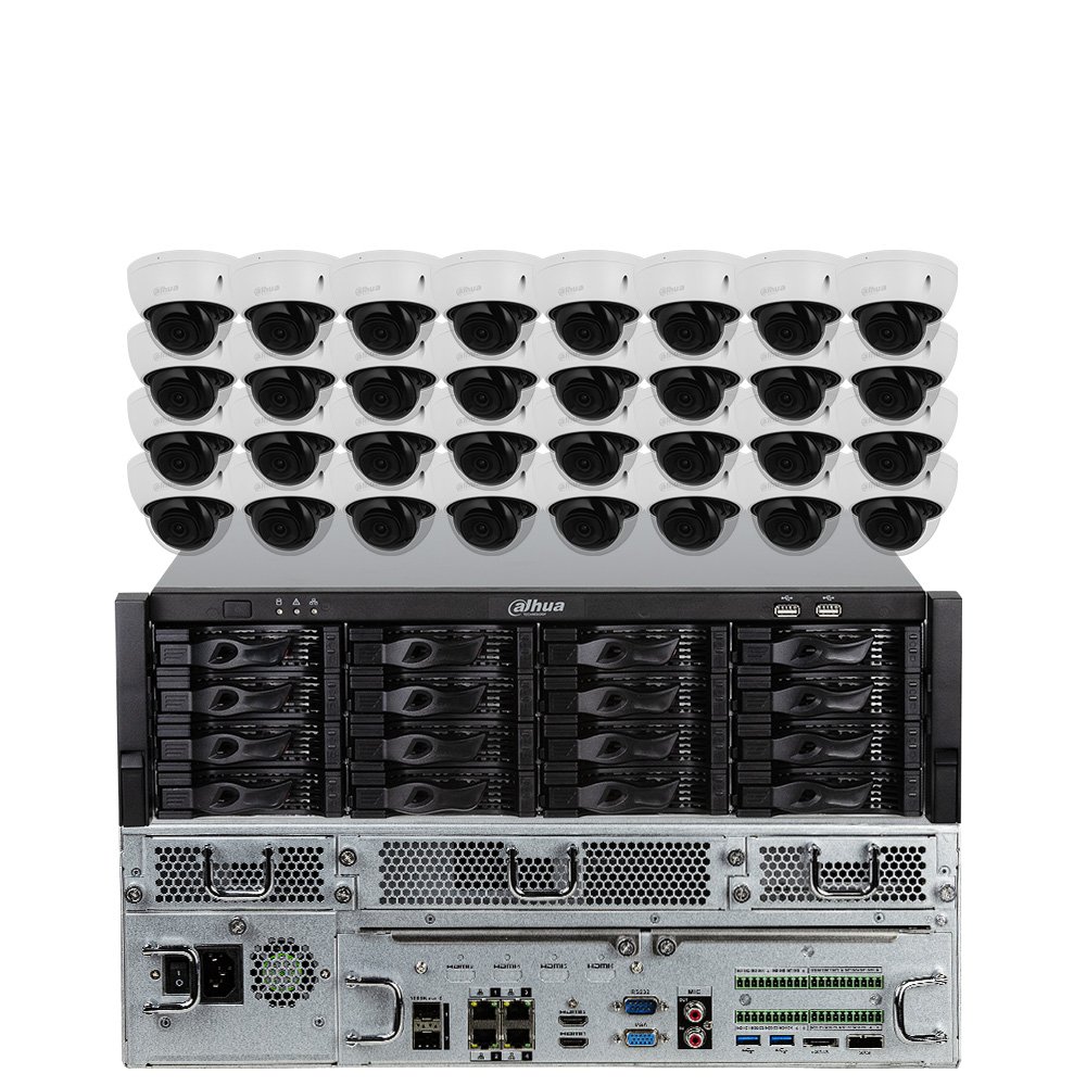 Dahua camera system with screen 16 channel 4k ip hd security camera system with remote surveillance