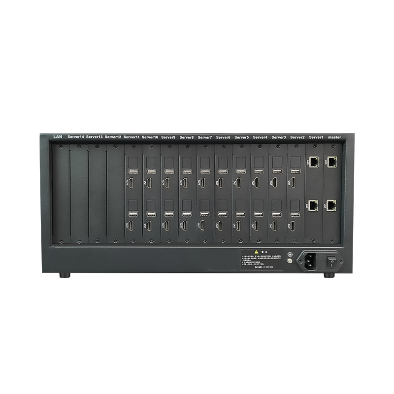 20 Channel hdm i H.265 4k Network Video Decoder For Security Surveillance