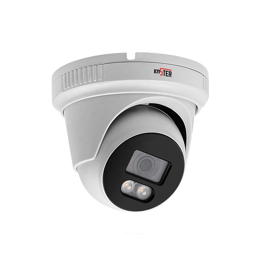 ENSTER Factory Wholesale 5MP Turret Dome Night vision POE HD IP Security CCTV System Network Camera