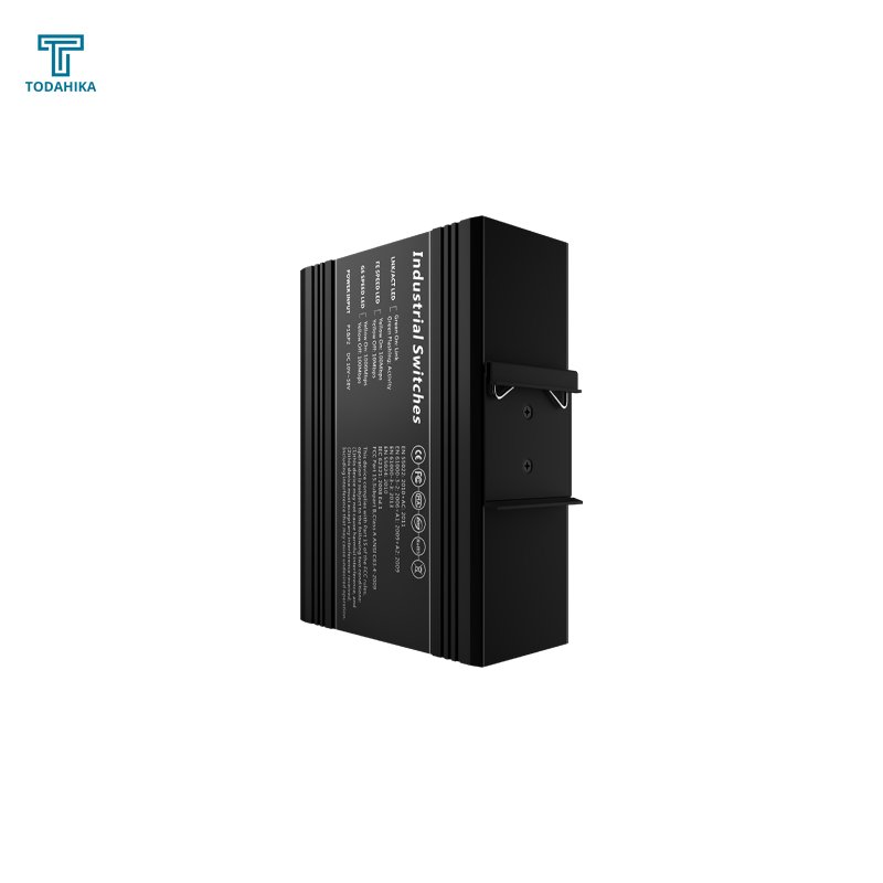 Telecommunications 2 x Gigabit SFP 4 x 1000Base-T PoE Port Layer2 Managed Industrial POE Switch