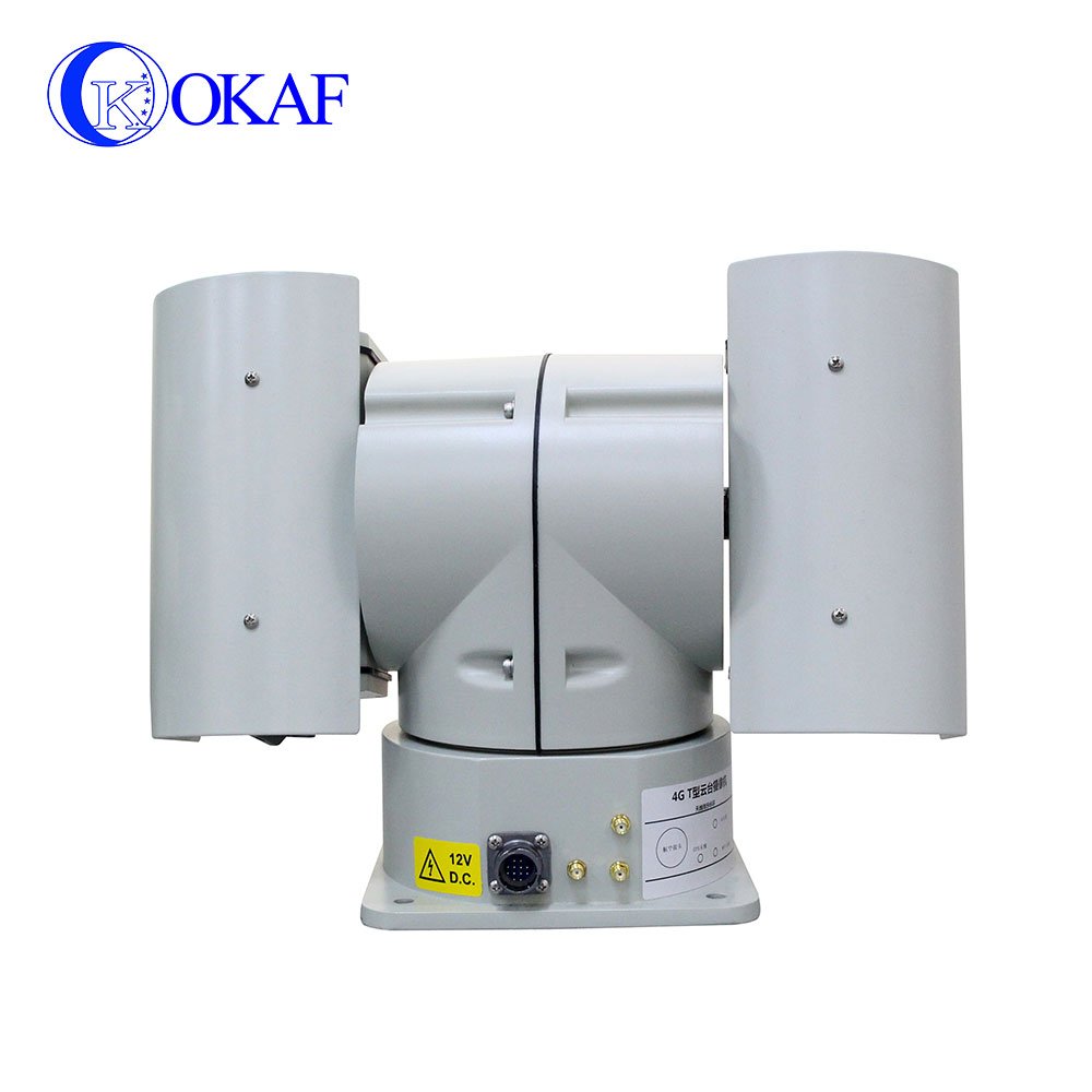 High Definition Screen Joystick Control 4G NVR Transmission GPS Position Vehicle Mounted IP PTZ CCTV Camera