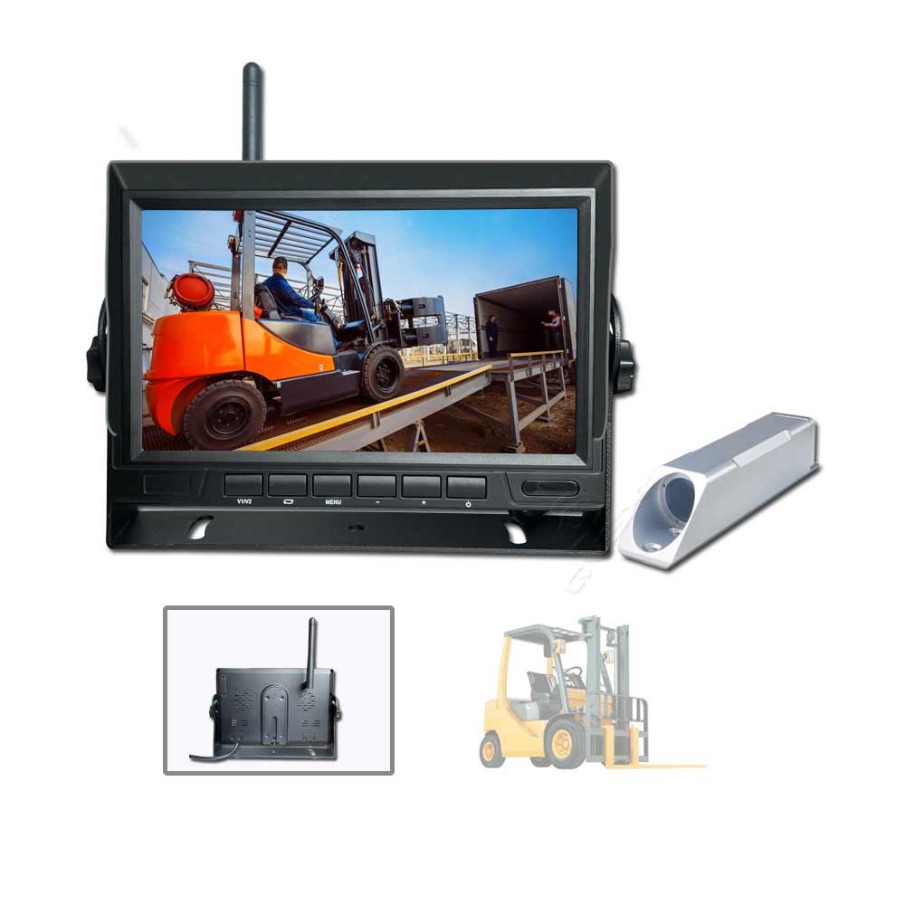 IP68 Waterproof Wireless Camera Fork Universal Power Monitoring System Surveillance Camera Kit with Monitor Rokit Monitor